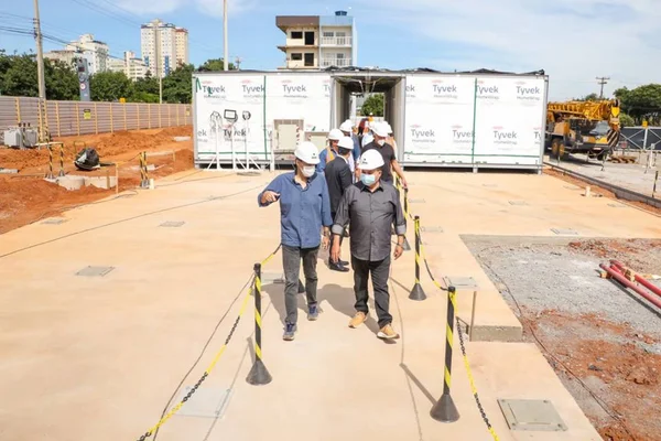 Hospital acoplado de Samambaia já está 60% concluído, diz Paco Britto