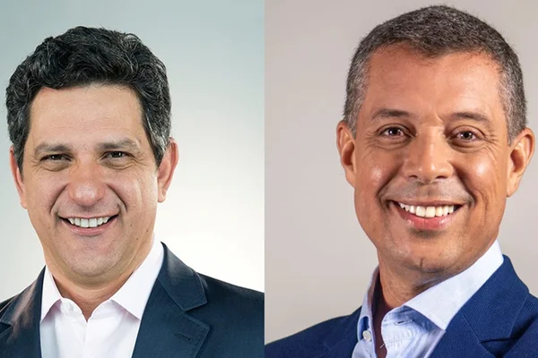ogério Carvalho (PT) e Fábio Mitidieri (PSD)