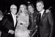 Tommy Hilfiger, Dee Ocleppo Hilfiger, Ayda Field Williams e Robbie Williams