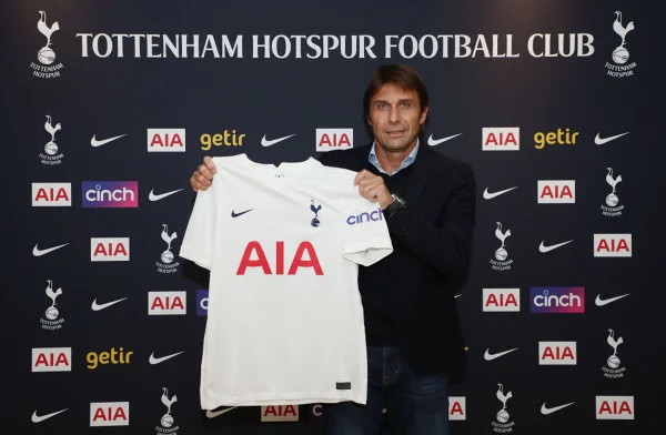 Antonio Conte no Tottenham