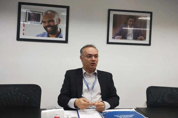 O secretário municipal da Educação, Fernando Padula