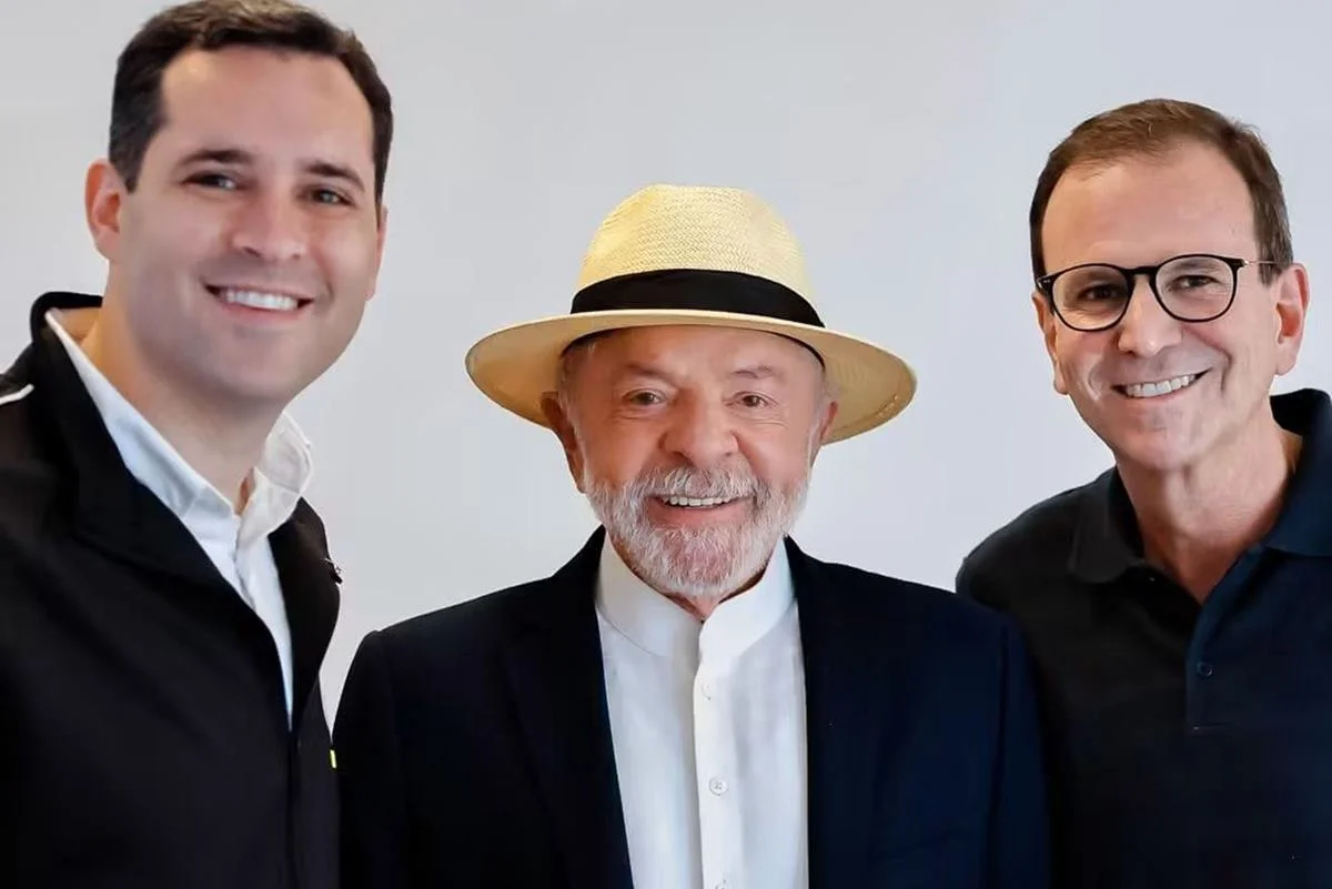 Lula com o ex-prefeito do Rio Eduardo Paes Lula com o ex-prefeito do Rio Eduardo Paes