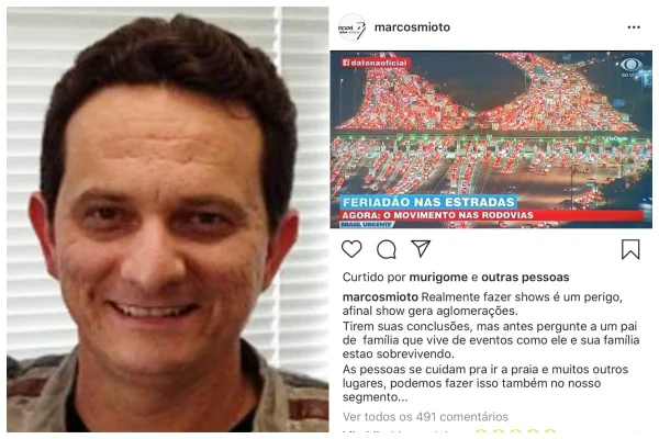 Pai de Gustavo Mioto pede a volta aos shows e recebe apoio de sertanejos