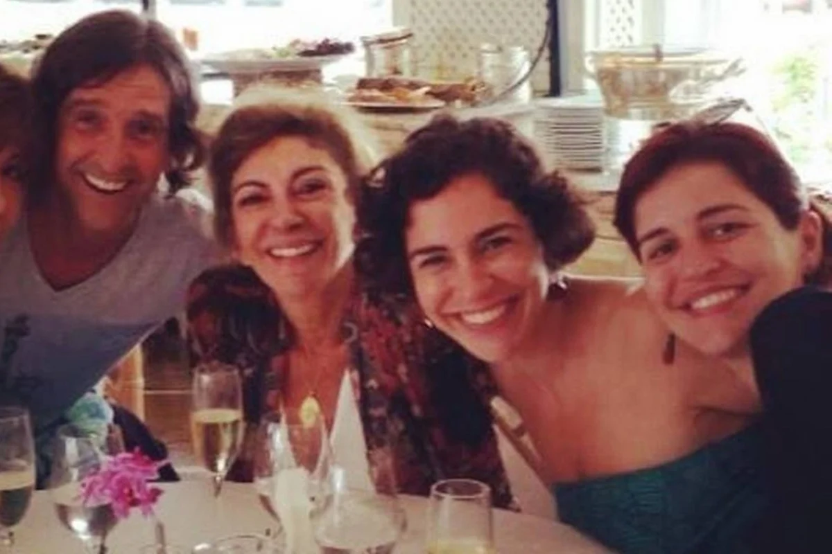 Marília Pêra e os filhos Marília Pêra e os filhos