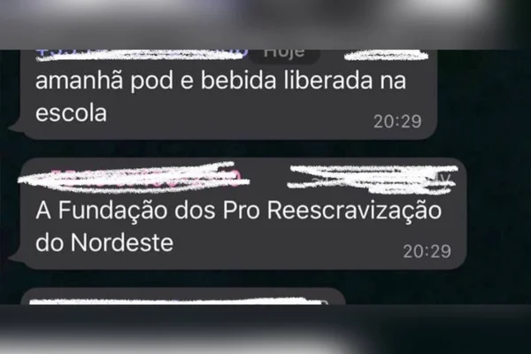 Alunos de colégio de elite em SP espalham mensagens racistas via WhatsApp
