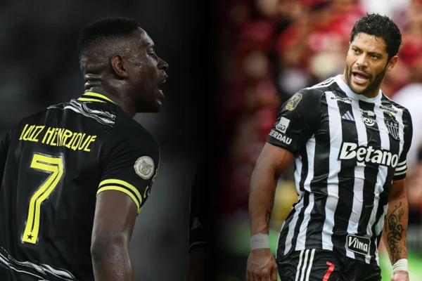 Imagem colorida de Hulk e Luiz Henrique - Metrópoles