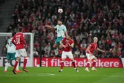 A seleção portuguesa visitou os dinamarqueses na Nations League