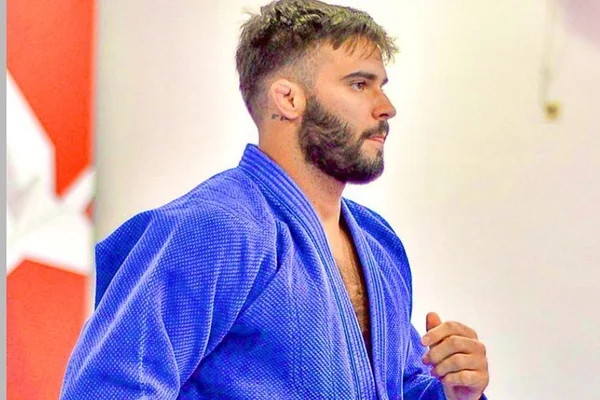 Rafael Macedo ganhou a medalha de bronza no Grand Slam de Judô