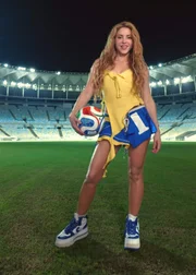 Visual da cantora para promover canção da Copa 2026