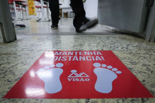 Colégio Visão, em Águas Claras se prepara para receber alunos e combater a Covid-19