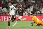 Nonato marcou o primeiro gol do Fluminense Nonato marcou o primeiro gol do Fluminense