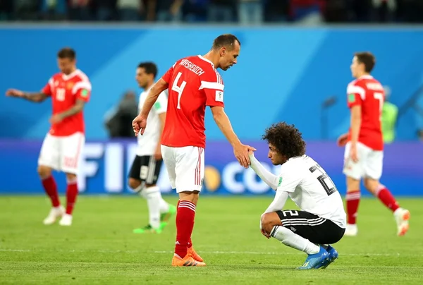 Rússia bate Egito por 3 x 1 e encaminha classificação inédita em Copas - destaque galeria