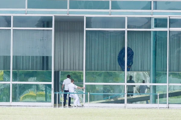 Presidente Jair Bolsonaro no Palácio do Alvorada