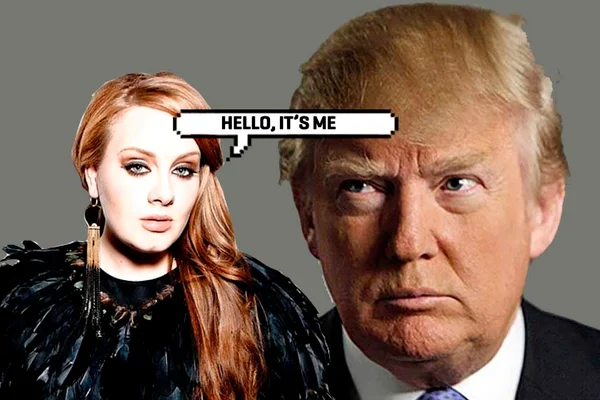 Adele proíbe suas músicas na campanha de Donald Trump