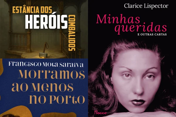 Capa dos livros de novembro