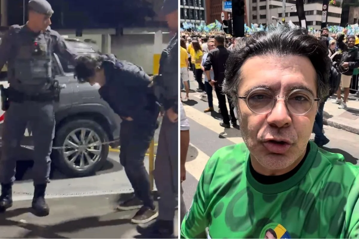 Aguiar participou de ato, no domingo (18/10), pró o candidato à Presidência da República, Flavio Bolsonaro (PL), na Avenida Paulista. Aguiar participou de ato, no domingo (18/10), pró o candidato à Presidência da República, Flavio Bolsonaro (PL), na Avenida Paulista.