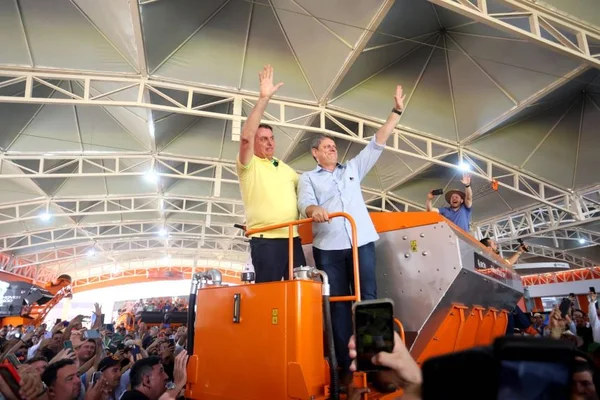 Agrishow: Bolsonaro e Tarcísio criticam demarcação e invasão de terras