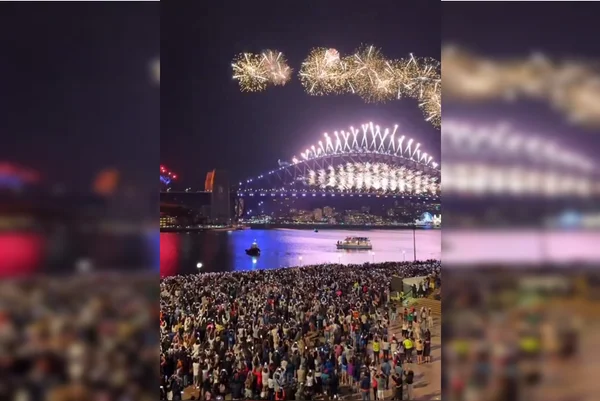 Austrália celebra o Ano-Novo - Metrópoles
