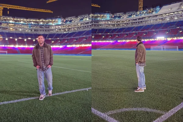 Foto colorida de Lionel Messi - Metrópoles