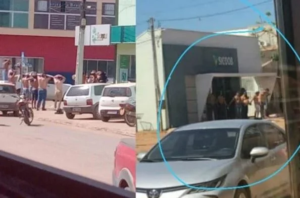 Bandidos ainda não foram capturados