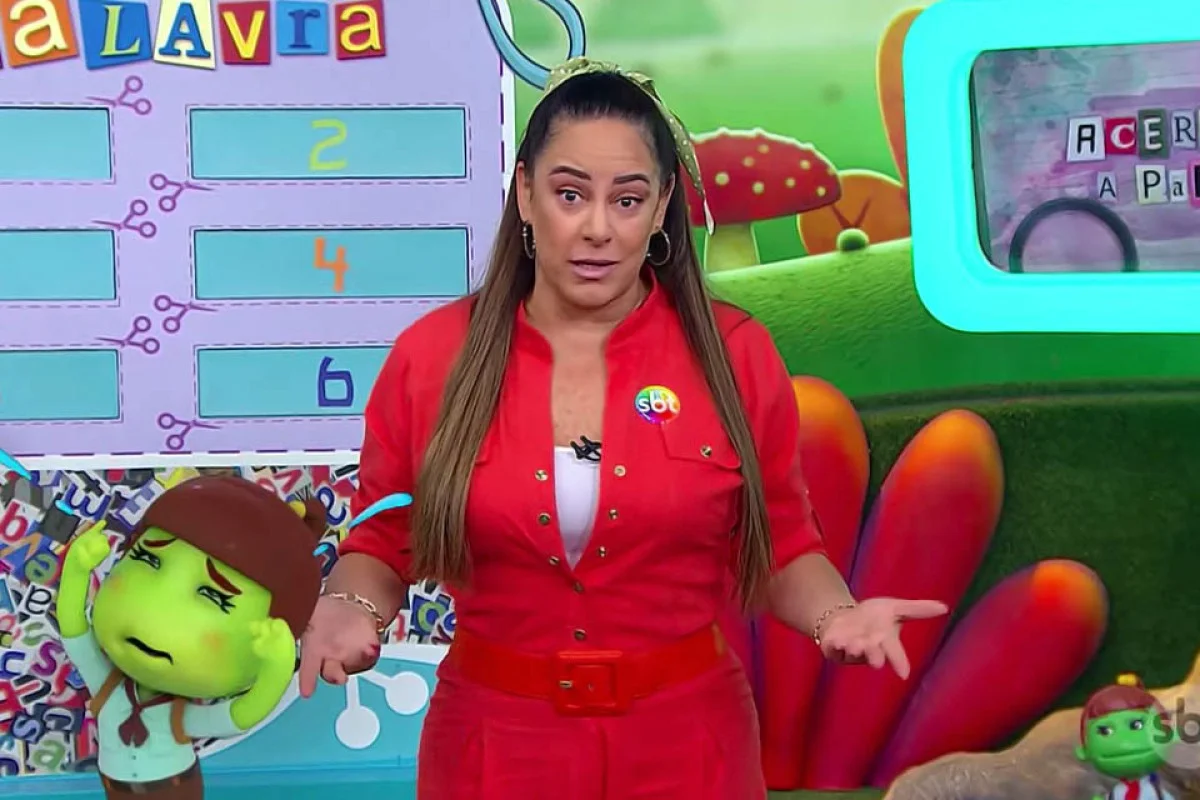 Silvia Abravanel no último Bom Dia & Cia Silvia Abravanel no último Bom Dia & Cia