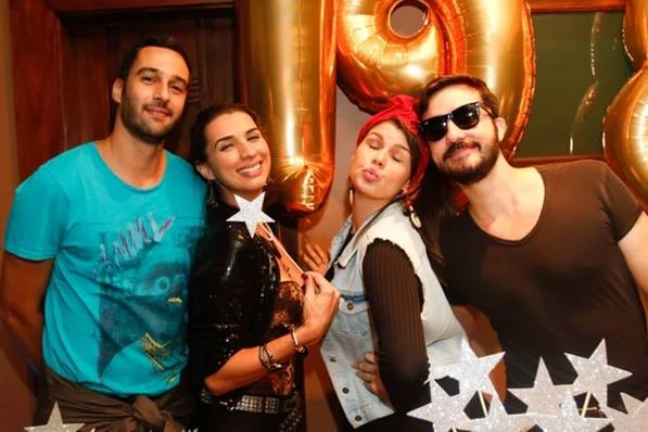 Diogo Pohl, Lara Habka, Priscila Reis e Ricardo Souza Diogo Pohl, Lara Habka, Priscila Reis e Ricardo Souza