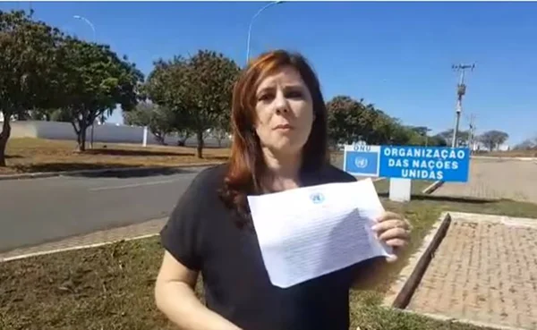 “Demissão da ONU”, pede candidata do DF nas redes sociais