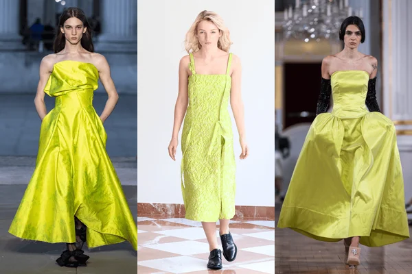 foto com cor. vestidos amarelo limão - metrópoles
