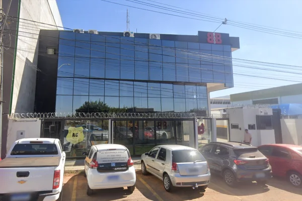 Sede da AC Segurança em Brasília. Prédio é o mesmo da B2B, outra empresa suspeita de integrar o grupo criminoso