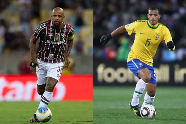 Foto colorida de Felipe Melo, ex-volante do Fluminense e da Seleção Brasileira - Metrópoles