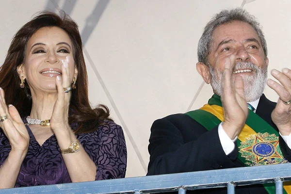 Cristina Kirchner e presidente Lula