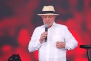 Luiz Inácio Lula da Silva (PT) participa de evento dos 30 anos do Movimento dos Trabalhadores Sem-Teto (MTST) Luiz Inácio Lula da Silva (PT) participa de evento dos 30 anos do Movimento dos Trabalhadores Sem-Teto (MTST)