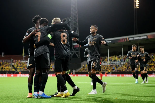 Liga Europa: Arsenal descansa Jesus contra Bodo Glimt, mas mantém 100%