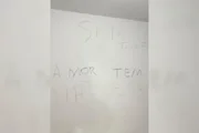 Veja o que escreveu na parede homem que matou esposa a facadas em SP - imagem 3