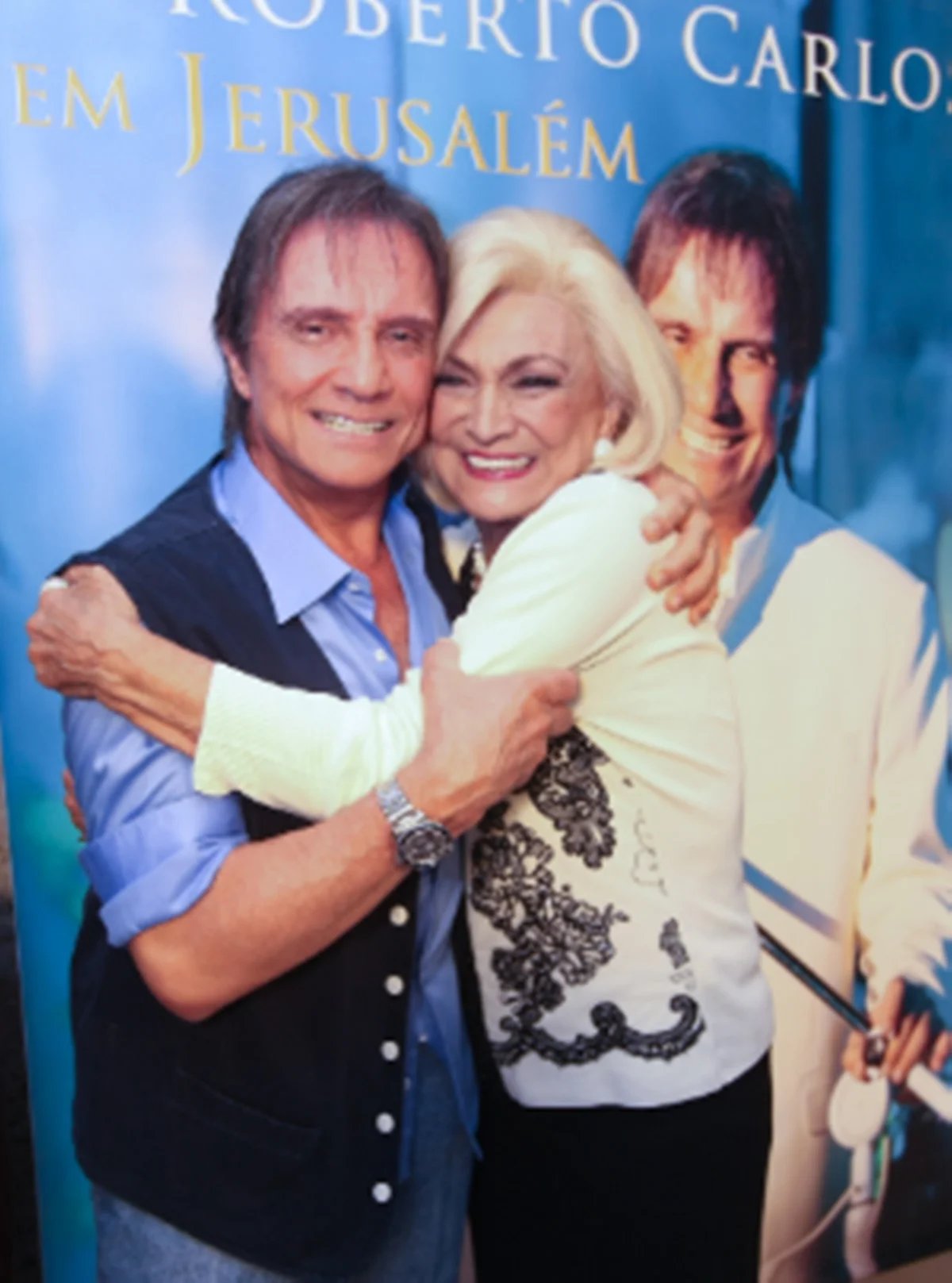 Roberto Carlos e Hebe Camargo Roberto Carlos e Hebe Camargo