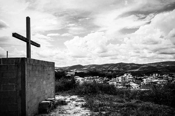 Vista do Cruzeiro da cidade de Itaguara
