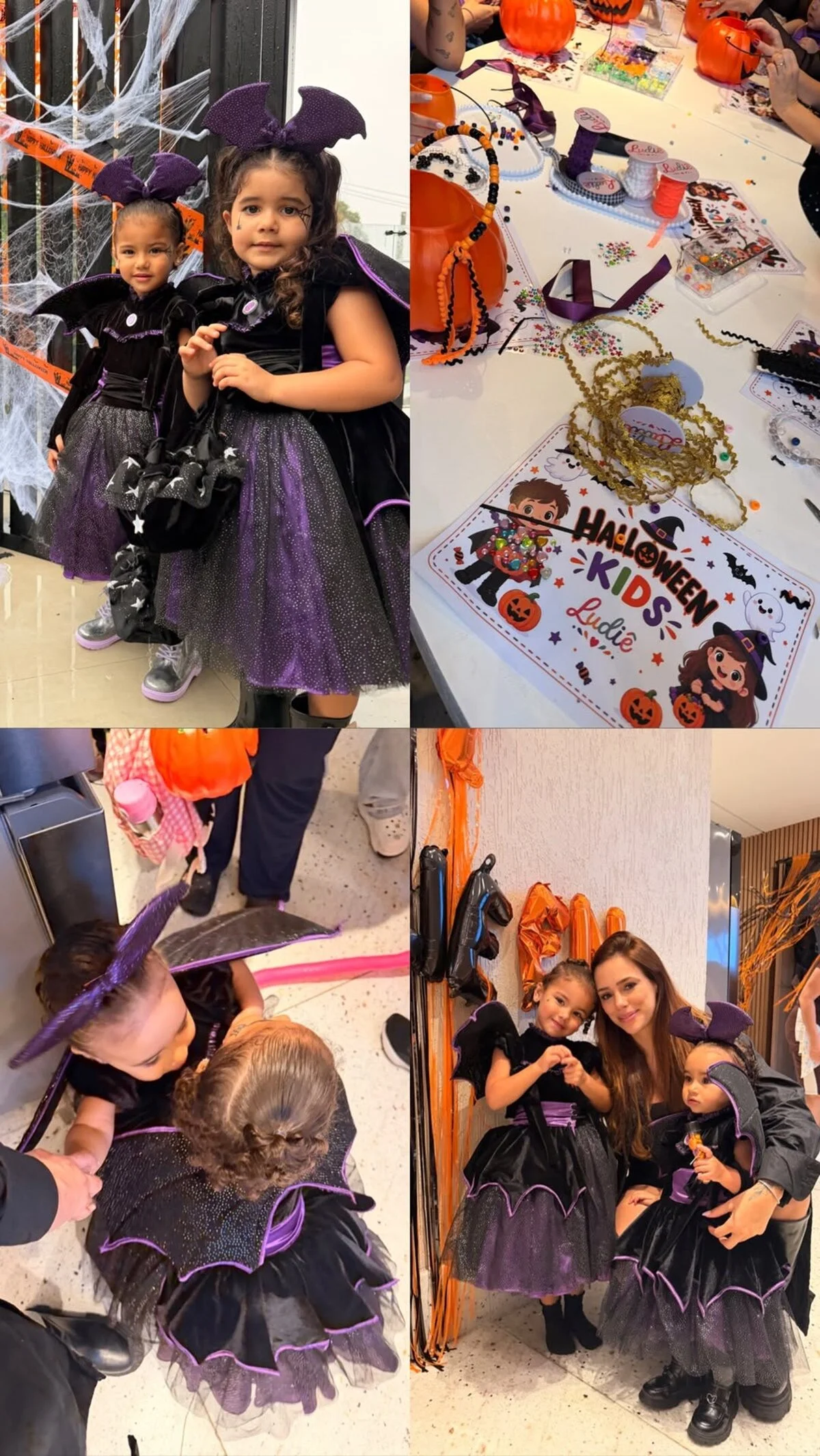 Bruna Biancardi mostra a festa de Halloween em família Bruna Biancardi mostra a festa de Halloween em família