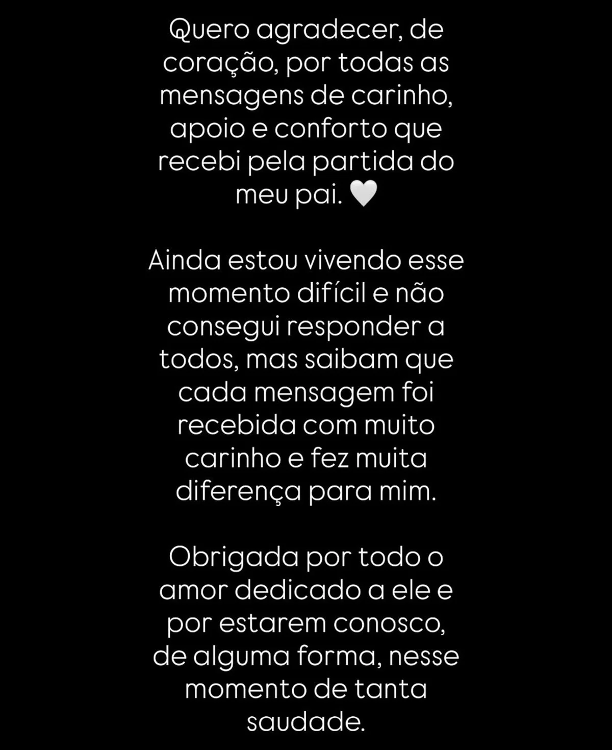 Filha de Netinho, Bruna Trindade, mandou um recado após a morte do pai Filha de Netinho, Bruna Trindade, mandou um recado após a morte do pai