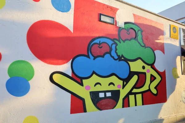 "bolinhos" da artista Raquel Bolinho