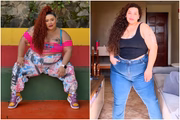 Antes e depois de Aila Menezes