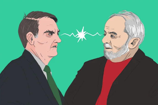Lula e Bolsonaro