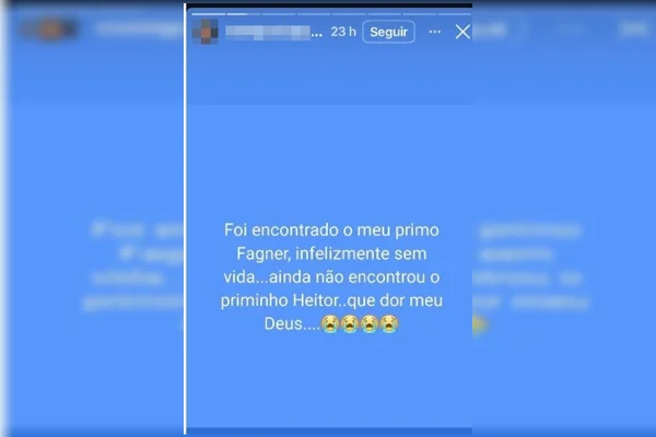 Pai que morreu após canoa virar com o filho em lago de Goiás era pastor - destaque galeria