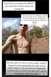 Relato de Zé Carlos no Instagram