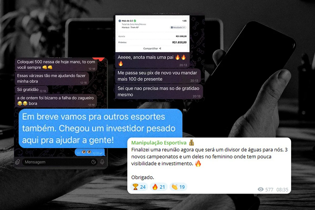 Grupo no Telegram entra na mira do MJ por manipulação de bets esportivas - imagem 1 Grupo no Telegram entra na mira do MJ por manipulação de bets esportivas - imagem 1