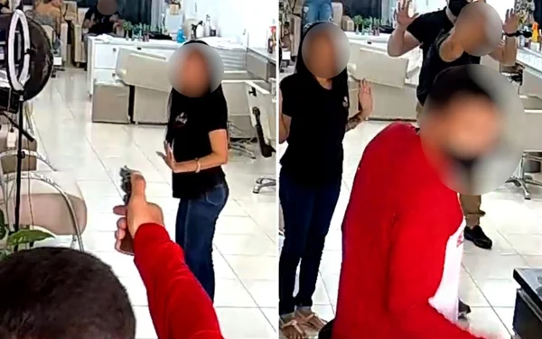 Câmera flagrou assalto à mão armada em Goiânia, Goiás