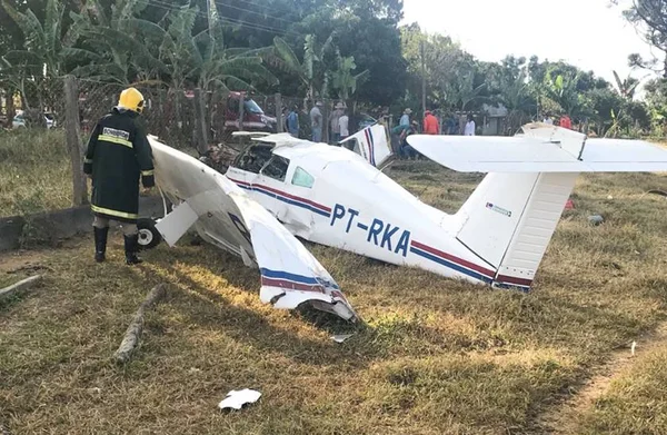 Avião que caiu no Entorno do DF já se envolveu em outro acidente