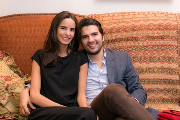 Tati Valência e Christian Frota Tati Valência e Christian Frota
