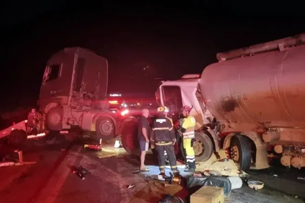 Acidente na BR-365 em Minas Gerais