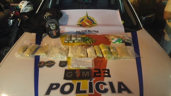 PM apreende drogas sintéticas que seriam vendidas no carnaval do DF