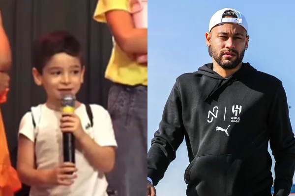 Criança pede Neymar na Copa em oração na igreja e jogador reage